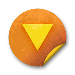 orange,grunge,sticker,badge icon