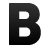 font,bold icon