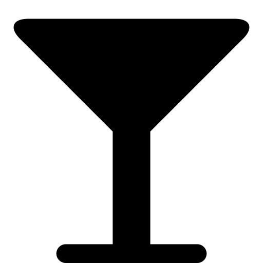 Glass svg vector icon