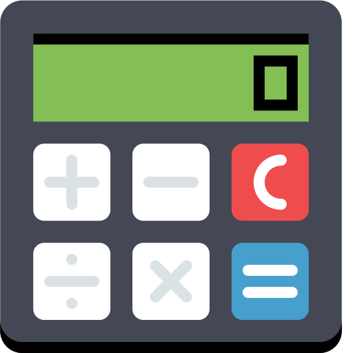 Calculator svg vector icon