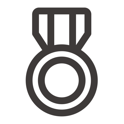 Menu Medal svg vector icon