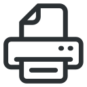 office, print, printer, strationery svg vector icon