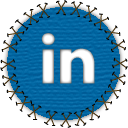 linked in, linkedin, patch, seam, social, social network, yama icon
