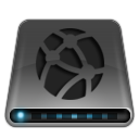 connection, dark, drive, internet, network icon