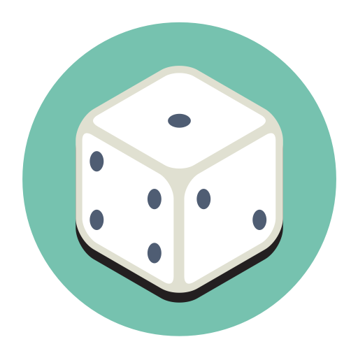 Dice svg vector icon