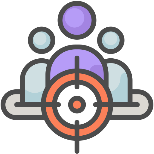 Audience svg vector icon