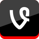 media, online, social, vine svg vector icon