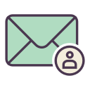 chat, email, envelope, internet, letter, mail, profile svg vector icon