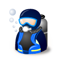 diver,avatar icon