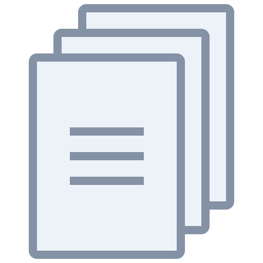 Documents svg vector icon
