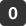 0, filled icon