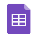 data, file, google, service, sheet, spreadsheets, suit svg vector icon