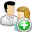 add, users icon