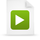 document, file, green, paper icon
