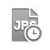 file,format,jpg,clock icon