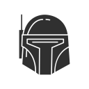bounty hunter, spacecraft, starwars, storm trooper svg vector icon