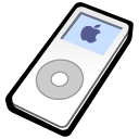 ipod,nano,white icon