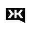 klout,black icon