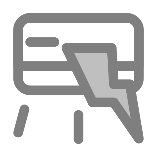 Air Conditioner Meter svg vector icon