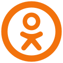 odnoklassniki, ok svg vector icon