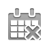 calendar,month,cross icon