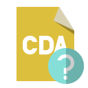 file,format,cda,help icon