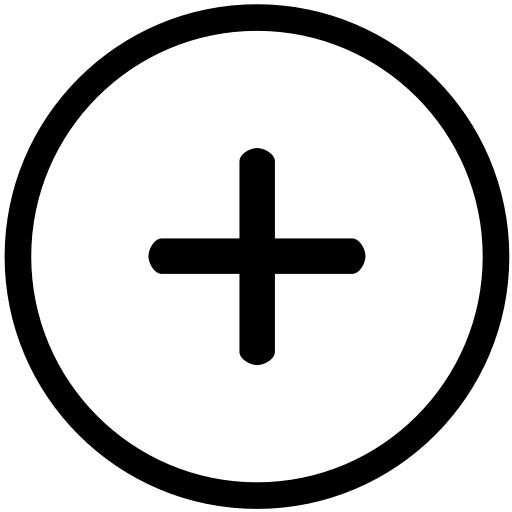Plus Sign Circle svg vector icon