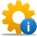 info, process icon