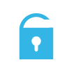 lock,open icon