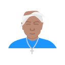 biggy, musician, rapper, tupac svg vector icon