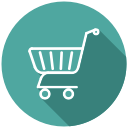 basket, cart, purchase, shop, shopping, shopping cart, shopping trolleys svg vector icon
