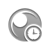 sphere,clock icon