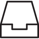 inbox, misc svg vector icon