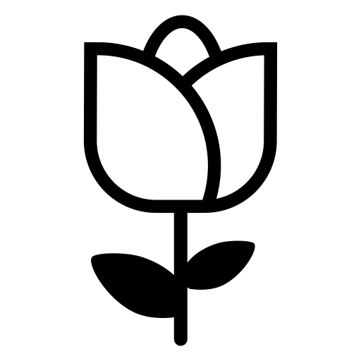 Flower svg vector icon