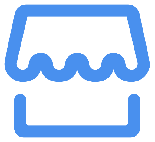Shop svg vector icon