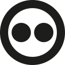 flickr svg vector icon
