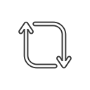 repeat, retweet, share, twitter svg vector icon