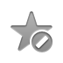 star,cancel icon