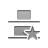 distribute,vertica,bottom,star icon