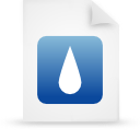 blue, document, file, paper icon