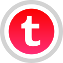 logo, media, social, tumblr svg vector icon