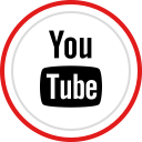 brand, logo, media, social, youtube svg vector icon