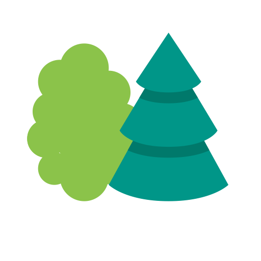 Forest svg vector icon