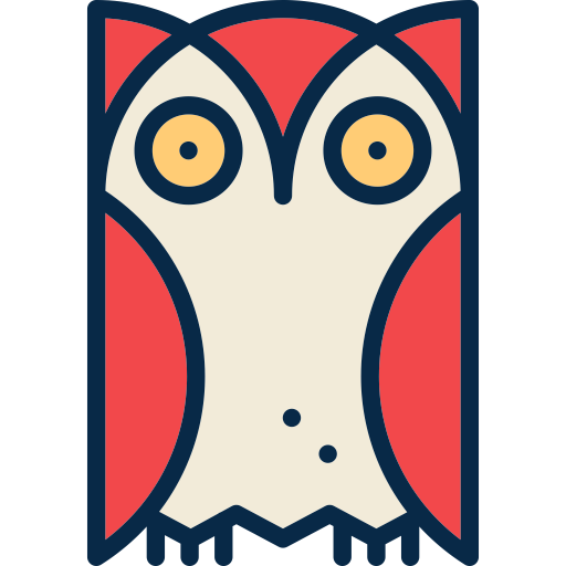 Owl svg vector icon