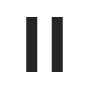 control, line, pause, play, stop svg vector icon