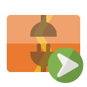 disconnect,vertical,right icon