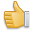 like, thumb, thumbs up, up, vote icon