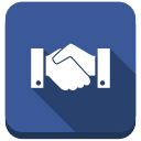 agreement, business, contract, deal, friend, hands, handshake, hello, social svg vector icon