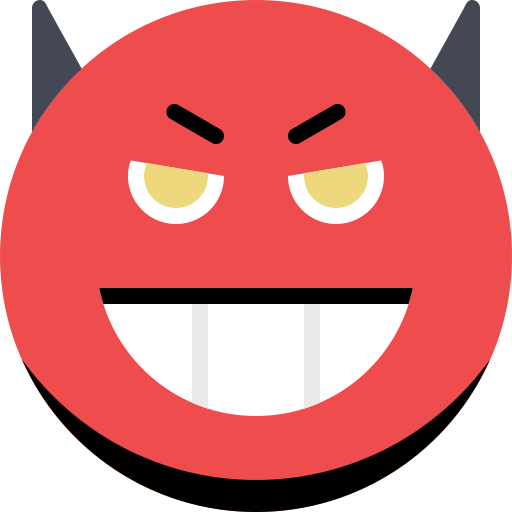 Devil svg vector icon