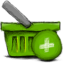add, basket icon